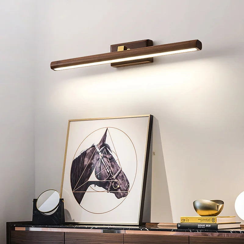 Wall Light | Black Walnut | LED Lighting