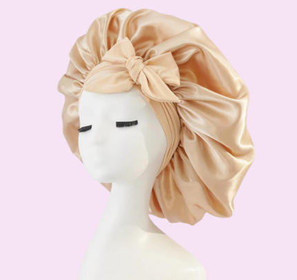 SilkNight Luxe Silk Cap - Protective Night Cap