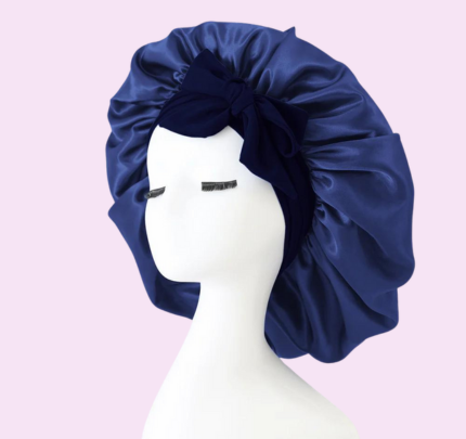 SilkNight Luxe Silk Cap - Protective Night Cap