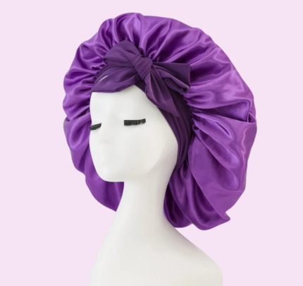 SilkNight Luxe Silk Cap - Protective Night Cap