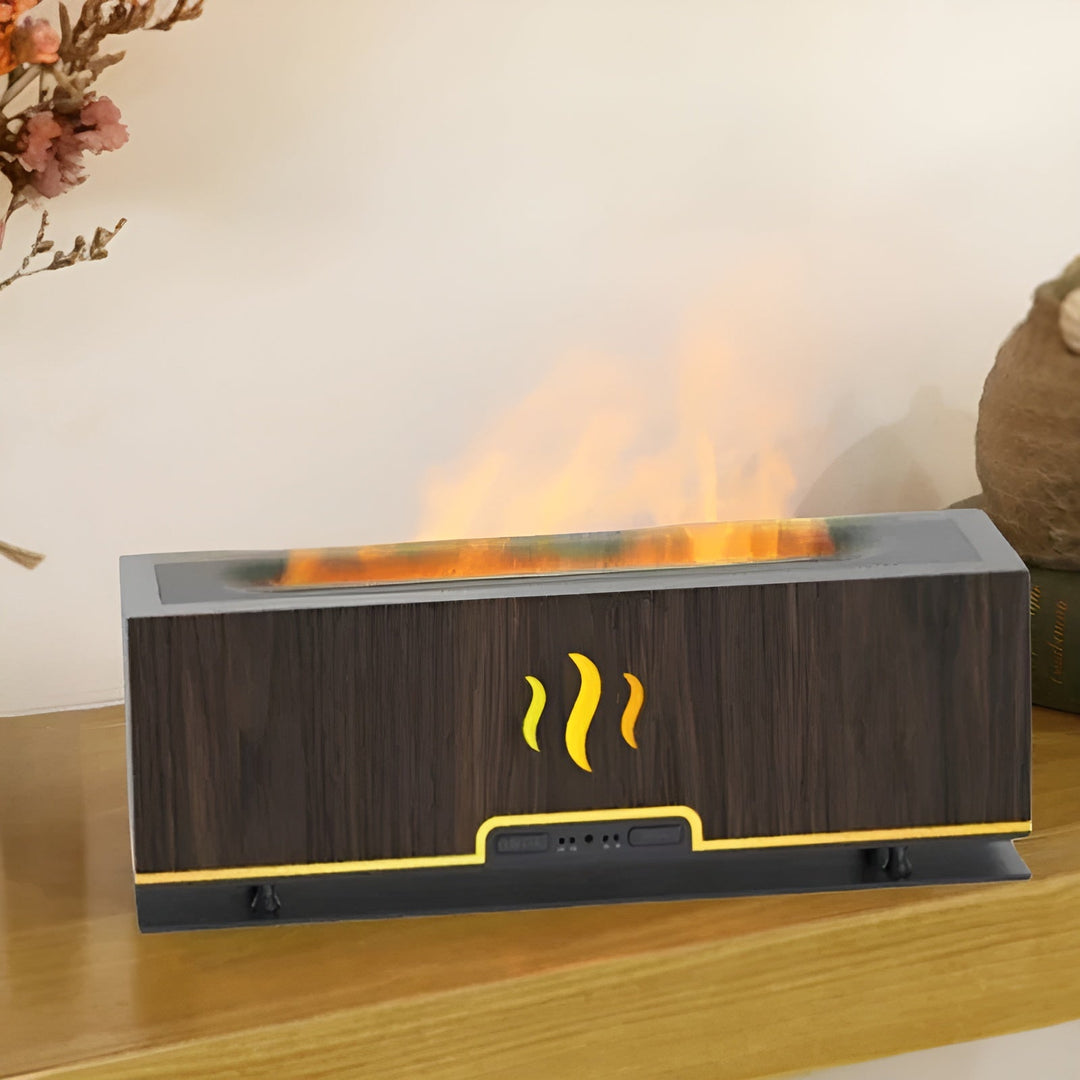 GlowFlame – Multifunctional Aroma Humidifier