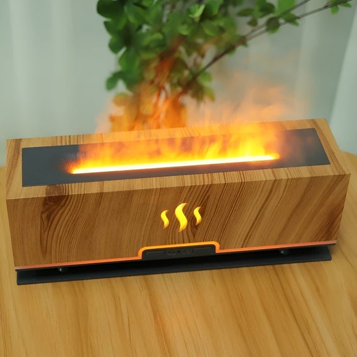 GlowFlame – Multifunctional Aroma Humidifier