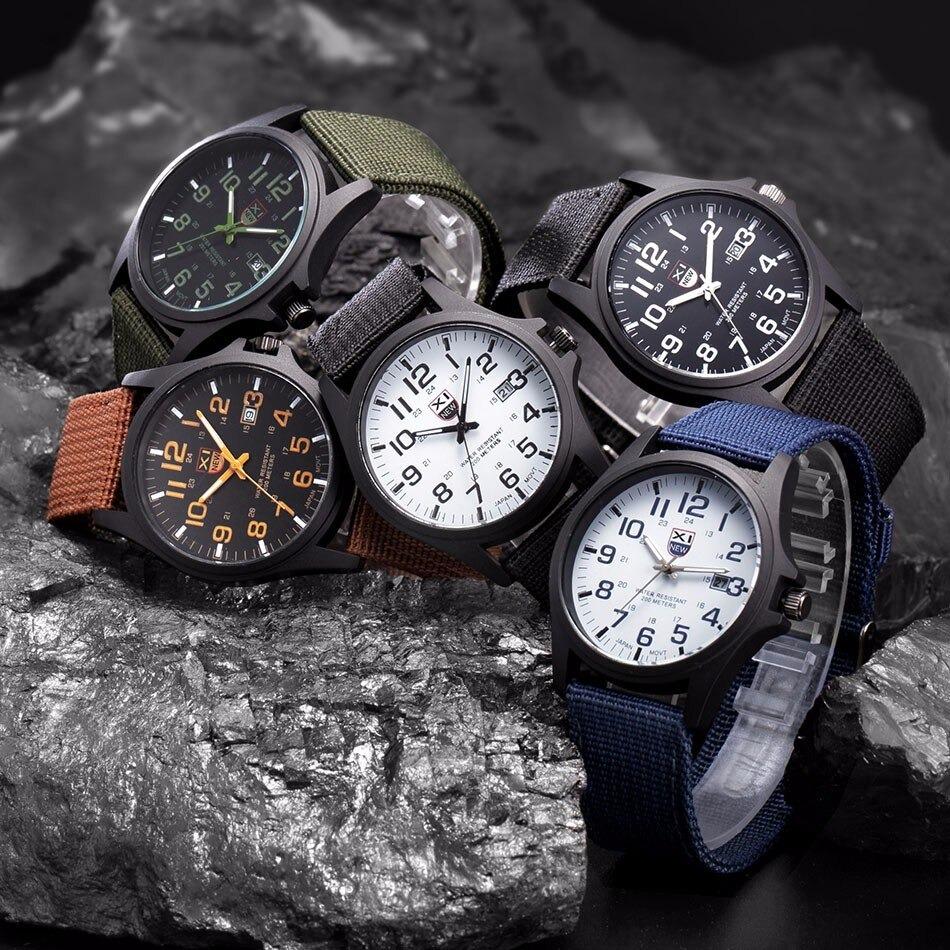 AdventureTime Men's Tactical Watch – Shockproof with LED