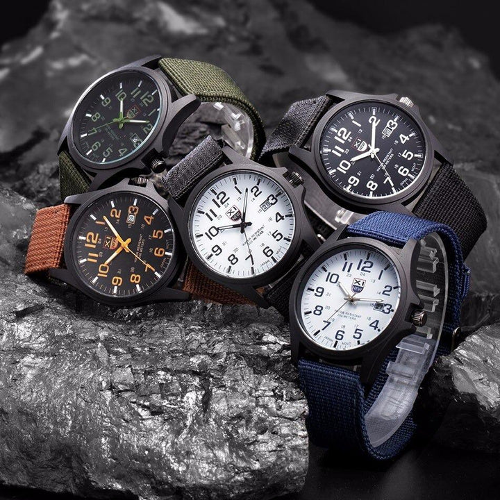 AdventureTime Men's Tactical Watch – Shockproof with LED