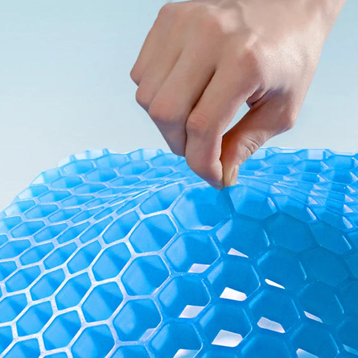 Third-Generation Honeycomb-Structure Cooling Gel Cushion