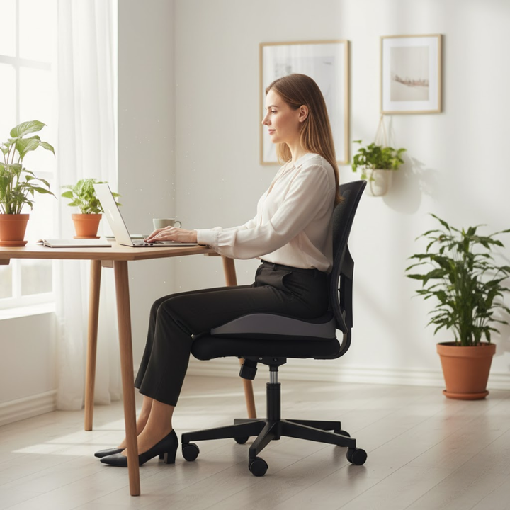 ErgoSit | Pain-Relieving Seat Cushion for Extended Use