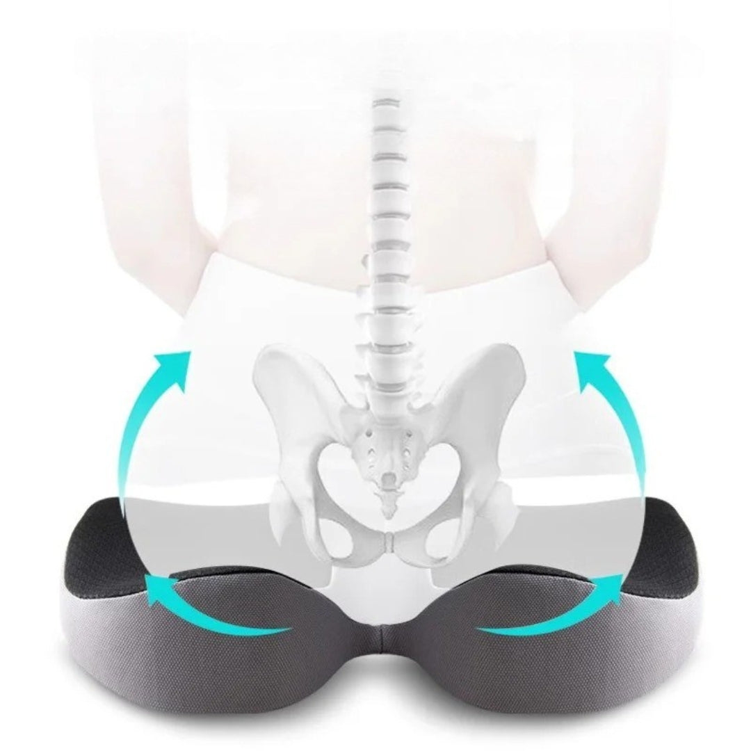 ErgoSit | Pain-Relieving Seat Cushion for Extended Use