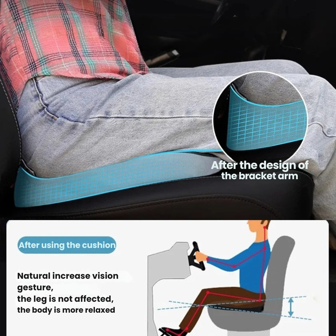 ErgoSit | Pain-Relieving Seat Cushion for Extended Use