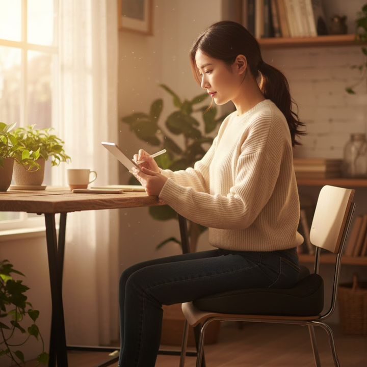 ErgoSit | Pain-Relieving Seat Cushion for Extended Use