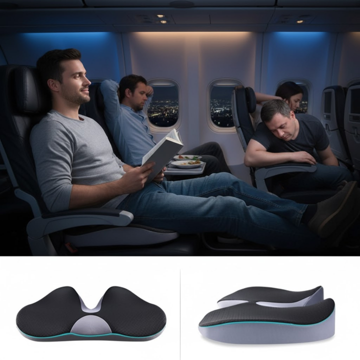 ErgoSit | Pain-Relieving Seat Cushion for Extended Use