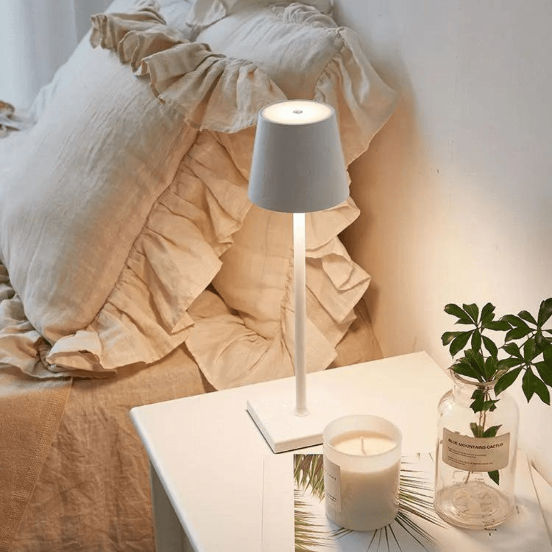 EternoLight | Kabellose Tischlampe – Gemütliche Beleuchtung für Haus und Garten
