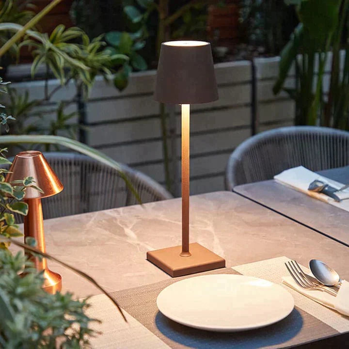 EternoLight | Kabellose Tischlampe – Gemütliche Beleuchtung für Haus und Garten
