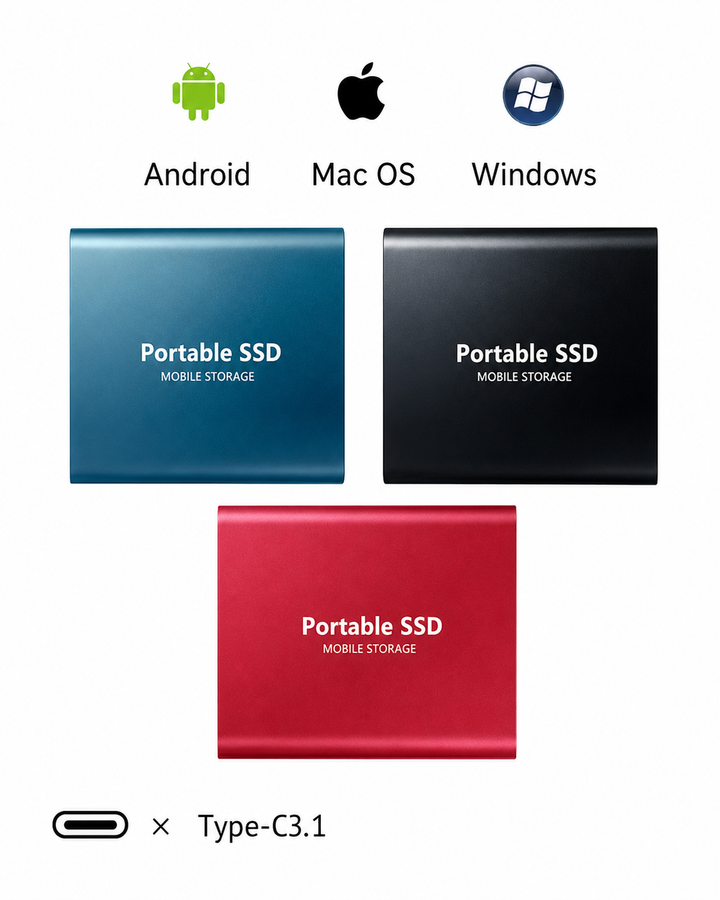 Compact 128 TB SSD for Large Amounts of Data
