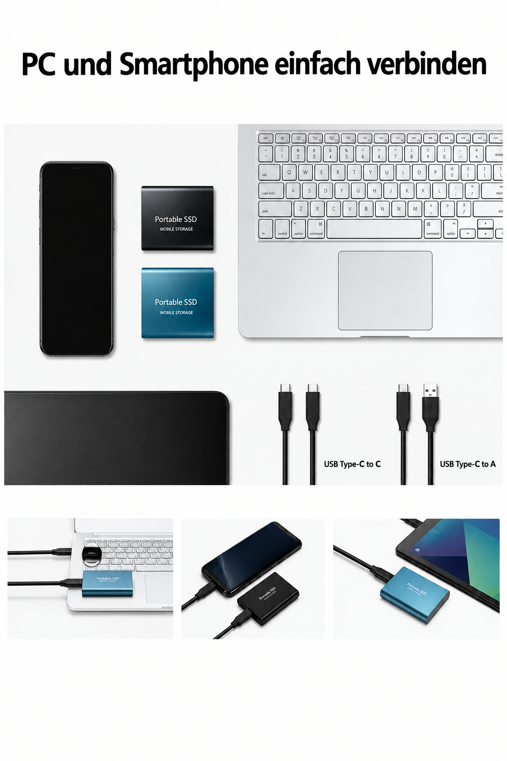 External SSD 128 TB - compact, fast and portable storage