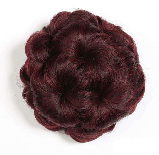 Blumenförmige Haarspange mit Extensions – Fiora