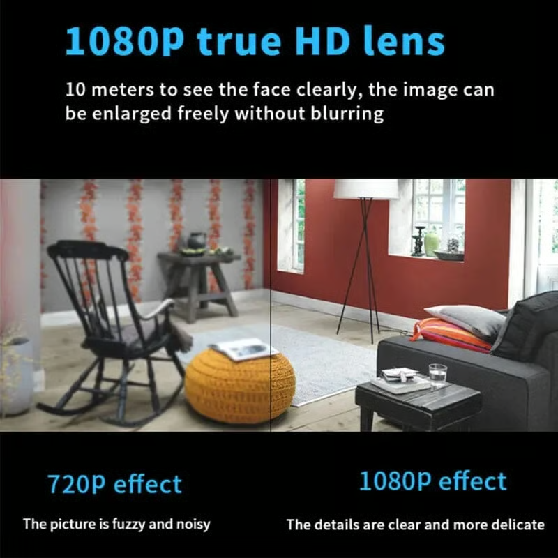 Mini HD Surveillance Camera — Effortless 24/7 Connection and Protection