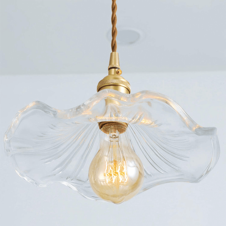 Hibiskus-Hängelampe - Gemütliche LED-Beleuchtung