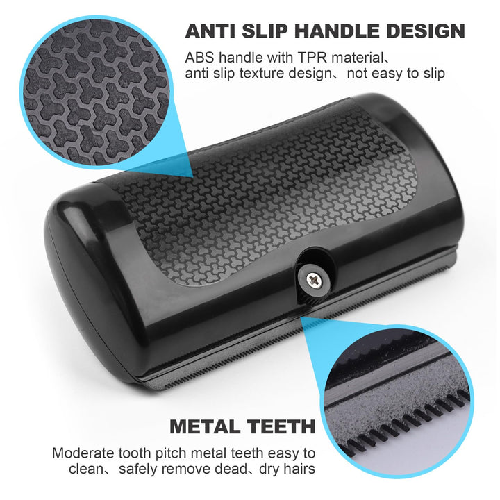 Dog Brush For Shedding, Deshedding Undercoat Brush For Cats &amp; Rabbits  Ergonomic Grooming Tool, Painlessly Removes Loose &amp; Matted Fur For Short Medium Long Haired Pets