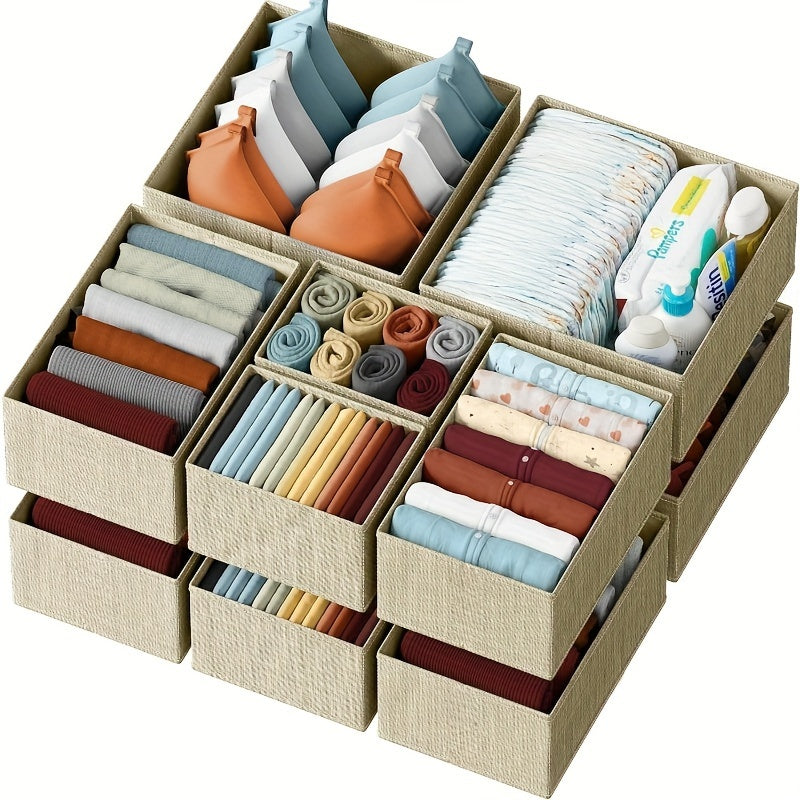 OrganizePro Set of 12 Drawer Organisers – Efficient and Compact