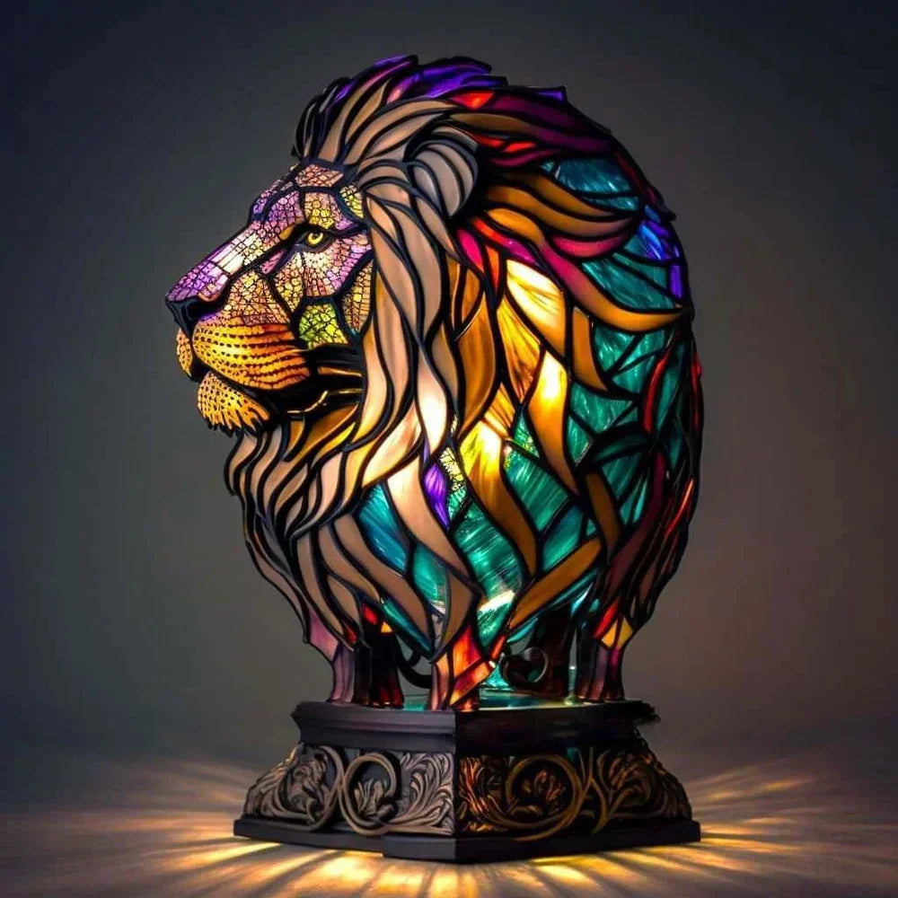 Mosaic Glass Animal Lamp – Colour and Atmosphere for Your Home