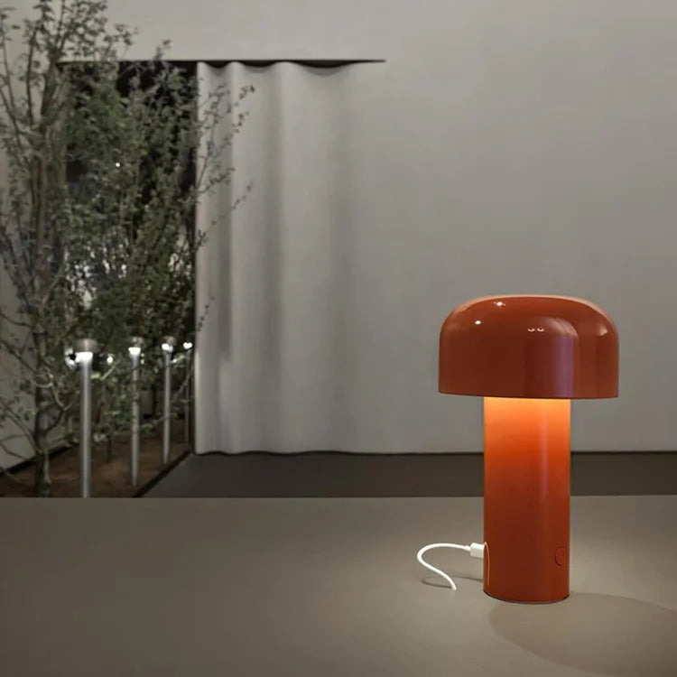 Agari Pilzförmige Tischlampe | Kabelloses Ambientelicht