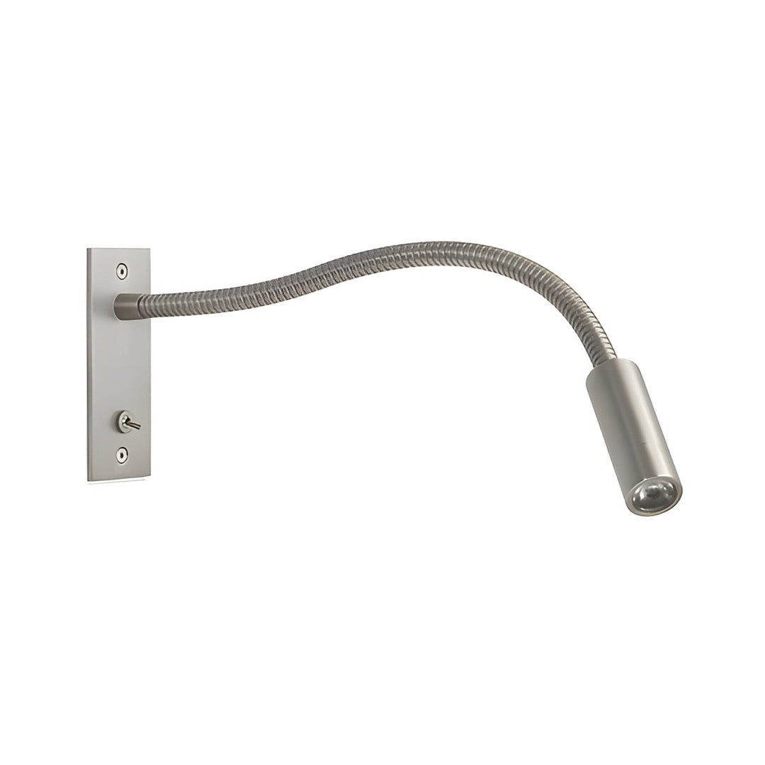 Flexible Gooseneck Wall Lamp – Adjustable Modern Reading Light for Bed and Sofa