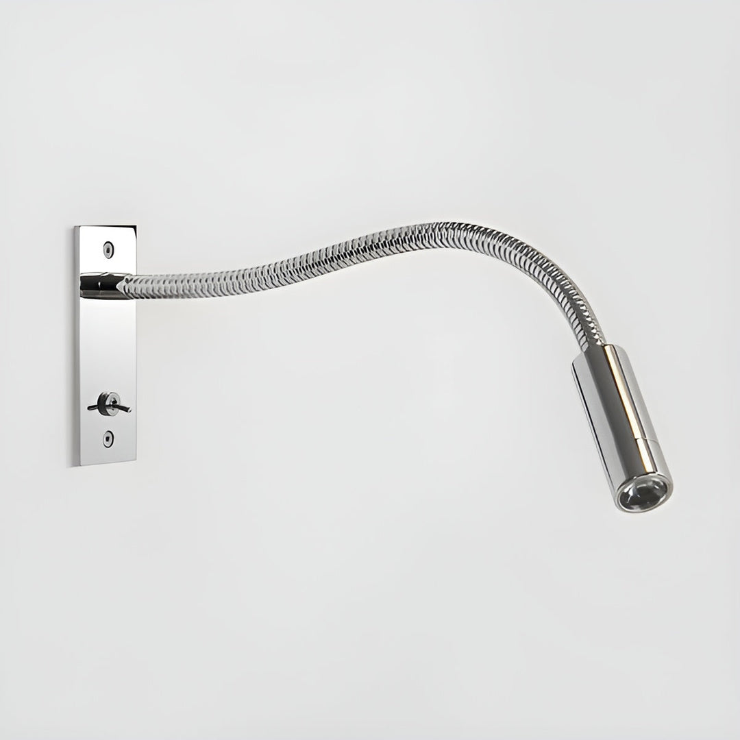 Flexible Gooseneck Wall Lamp – Adjustable Modern Reading Light for Bed and Sofa