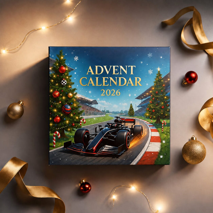 Racing Car Advent Calendar 2026 with 24 Motorsport Surprises