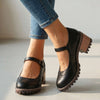Vintage Mary Jane shoes for women with adjustable strap