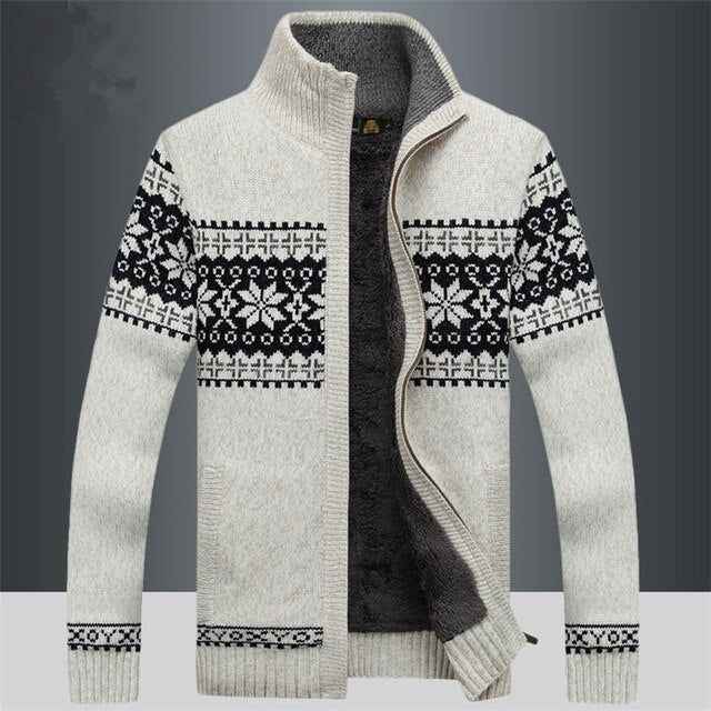 Strickweste | Warme Winterweste für Herren | Klassisches Design
