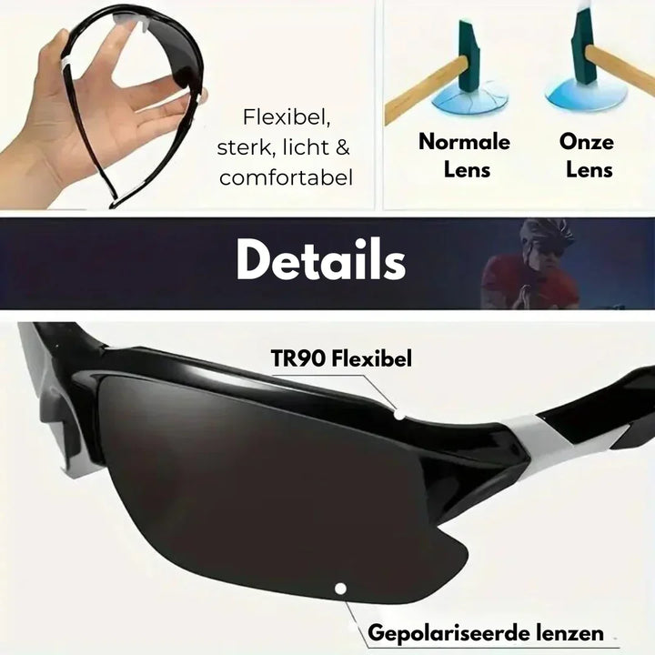 Polarised Sports Sunglasses | UV400 Protection | Outdoor