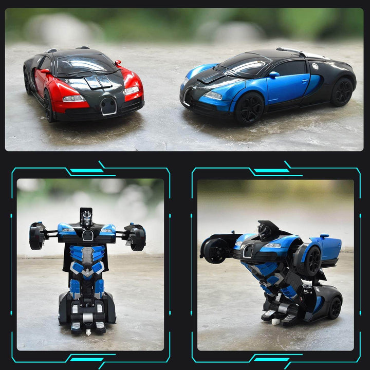 Transforming Remote Control Robot Car Toy