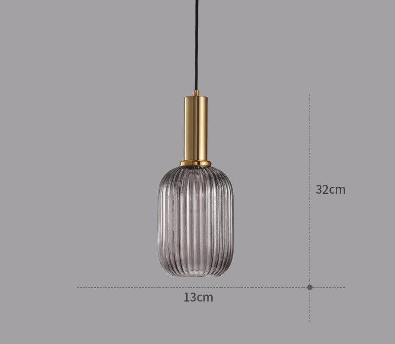 Retro Glass Pendant Lamp – ColorVibe