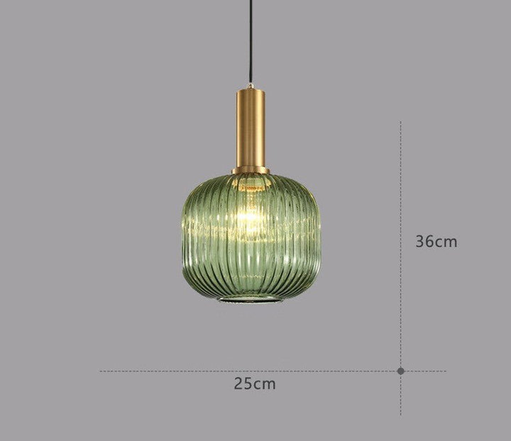 Retro Glass Pendant Lamp – ColorVibe