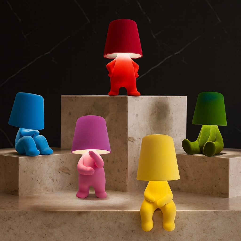 Children's Table Lamp | Modern Lamp | Night Light | GlowFigur