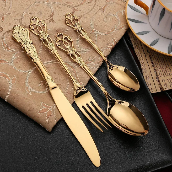 Luxury 24-Piece Cutlery Set – RoyalCutlery