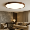 Deckenlampe aus Dunklem Holz