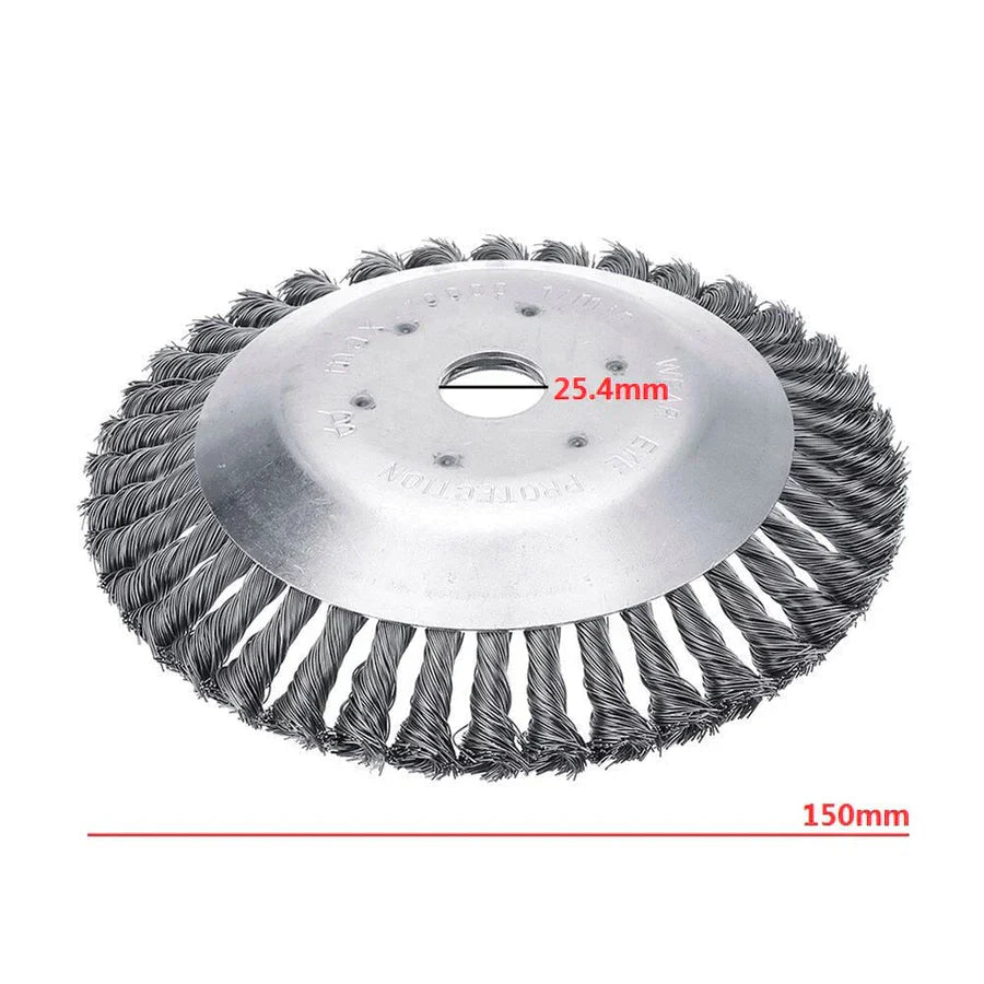 Steel Weed Brush & Trimmer – Effortless Garden Maintenance