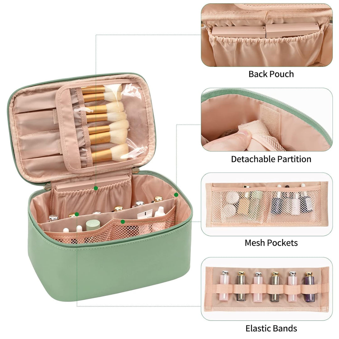 Portable Make-Up Organiser with Dividers