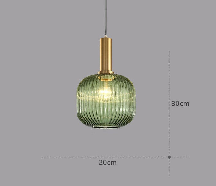 Retro Glass Pendant Lamp – ColorVibe