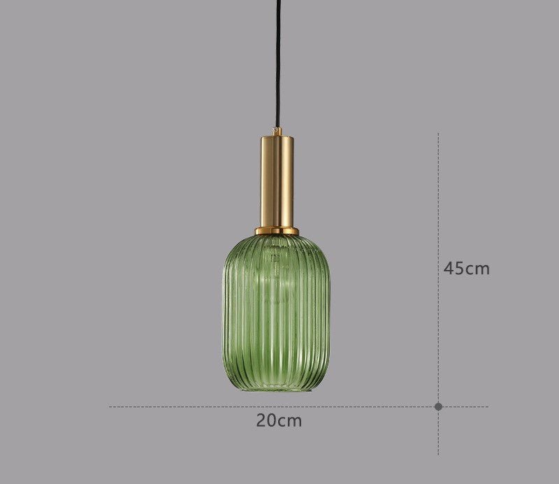 Retro Glass Pendant Lamp – ColorVibe