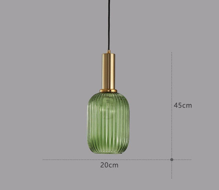 Retro Glass Pendant Lamp – ColorVibe