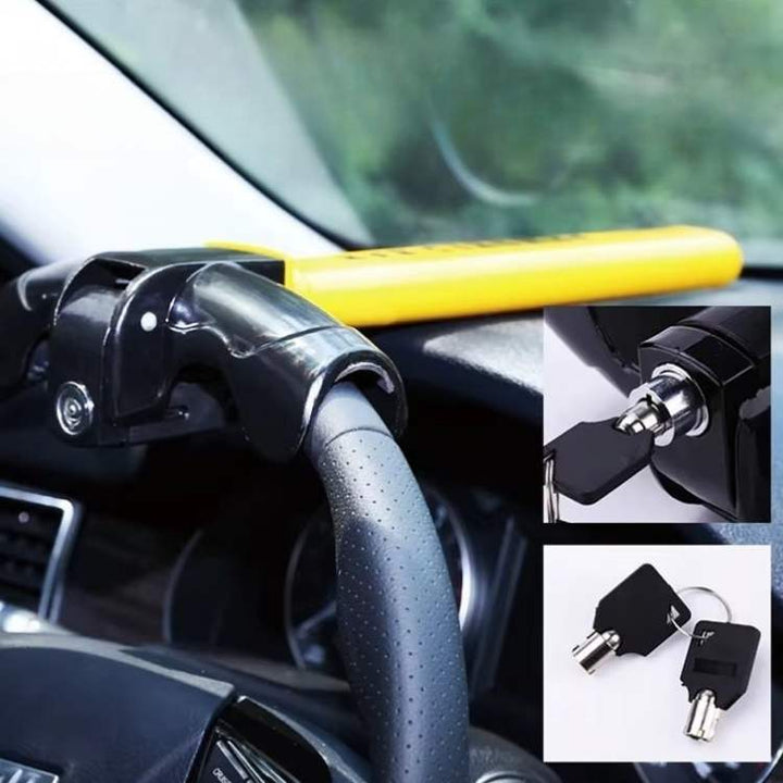 Universal Heavy-Duty Steering Wheel Lock