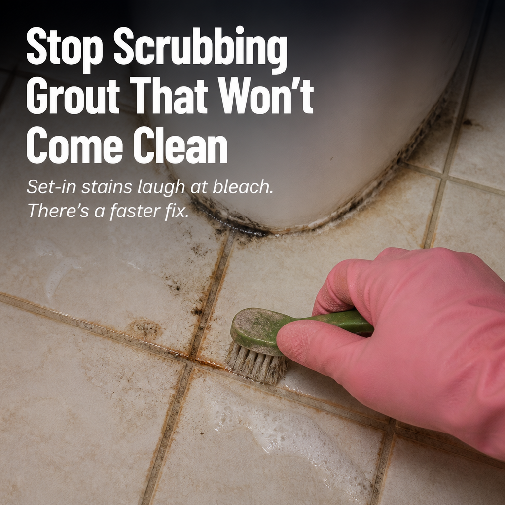 Grout Restoration Pen – Covers Discoloured Grout in Minutes