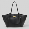 Large Capacity Synthetic Leather Tote Bag