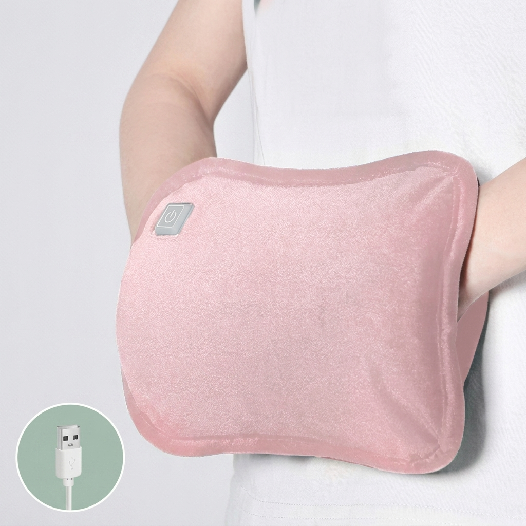 2‑in‑1 Portable USB‑Recharge Electric Hand Warmer & Power Pack
