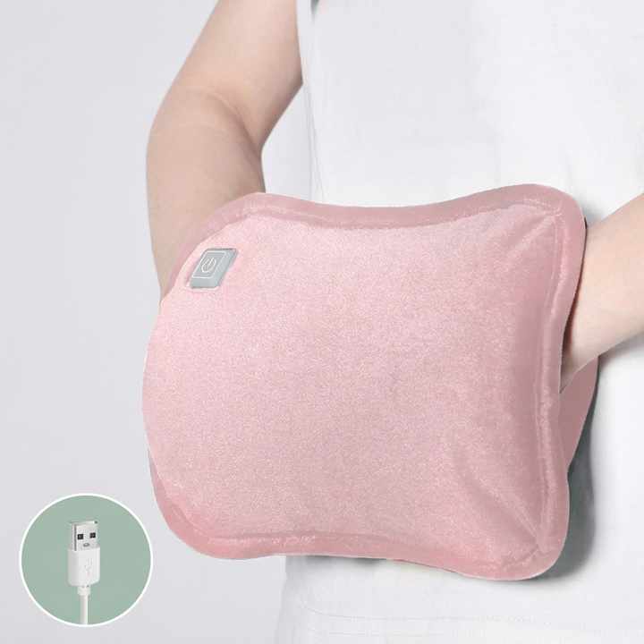 2‑in‑1 Portable USB‑Recharge Electric Hand Warmer & Power Pack