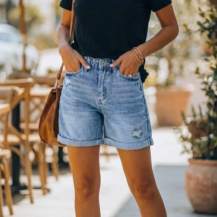 Adele High‑Rise Women’s Shorts – Chic Summer Staple