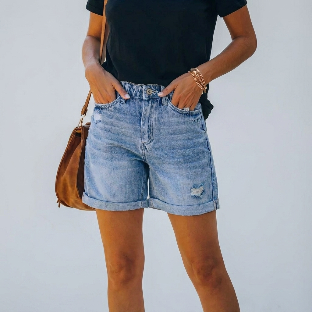 Adele High‑Rise Women’s Shorts – Chic Summer Staple