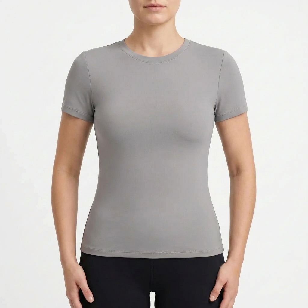 NovaribWomen's Fitted Short Sleeve Top